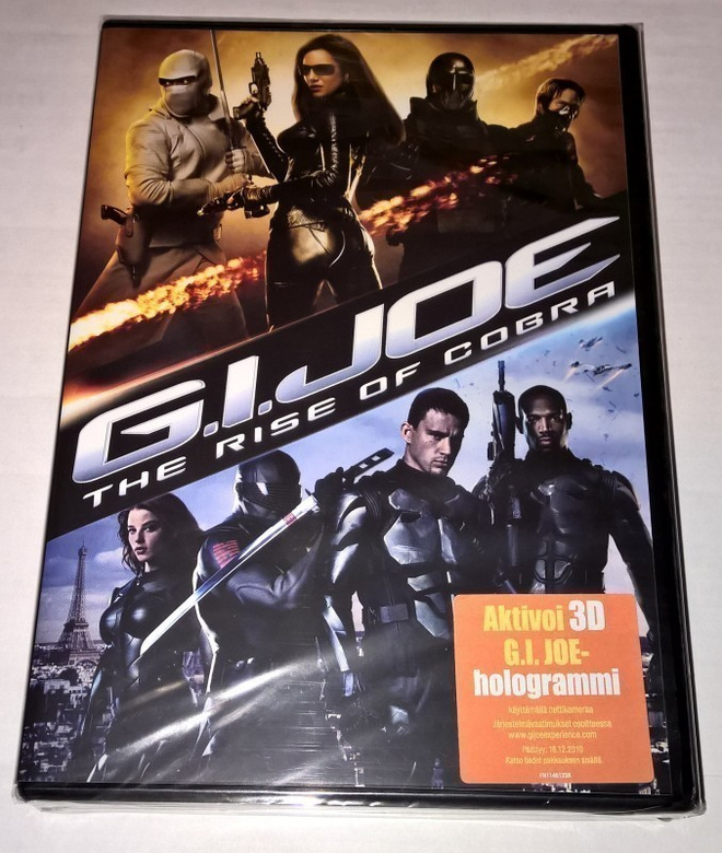 G.I.JOE    THE RISE OF COBRA    DVD
