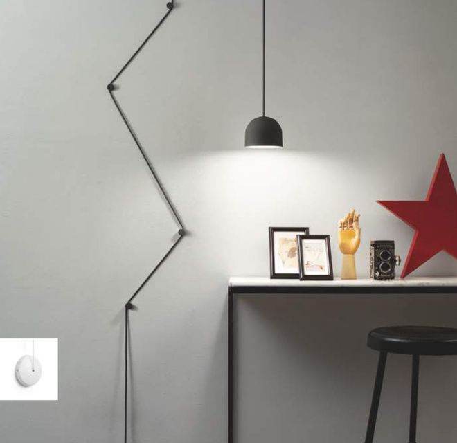 Ideal-lux Tall SP 1 Big riippuvalaisin musta