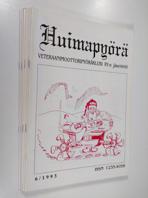 Huimapyörä 1993 : veteraanimoottoripyöräklubi ry:n jäsenl...