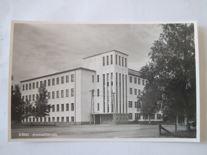 VANHA Postikortti Kemi 1950-l Alkup.Mallikappale