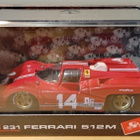 Brumm Ferrari 512 M  -pienoismalli - pikkukuva 1