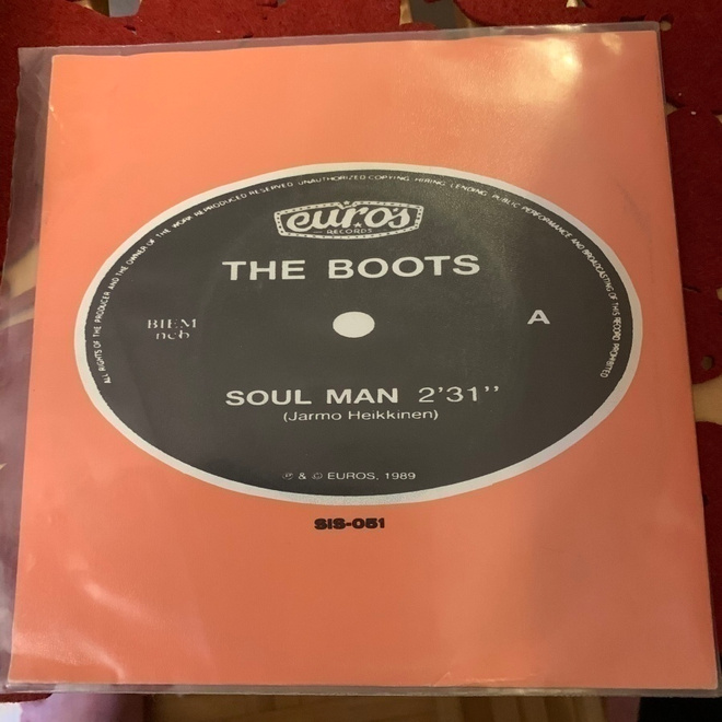 THE BOOTS: Soul Man * Dinosaur Walk *FIN 1989