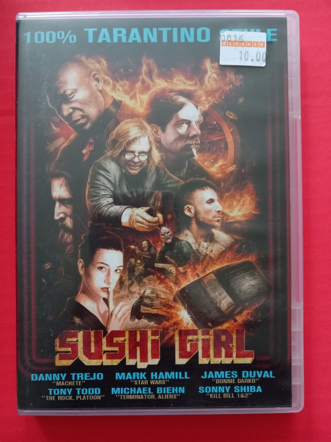 Sushi girl Suomi dvd