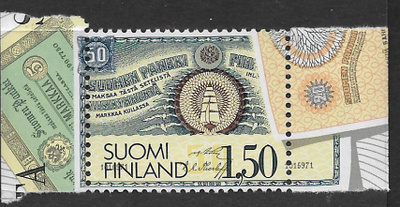 100v suomalaista setelipain. 1985 (LAPE 959) **