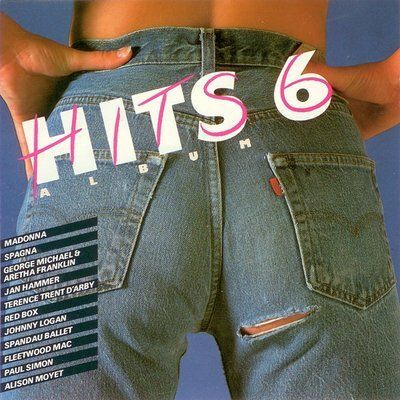 HITS 6 ALBUM, 2-LP, mm.Madonna, A-ha, Fleetwood Mac, Spagna
