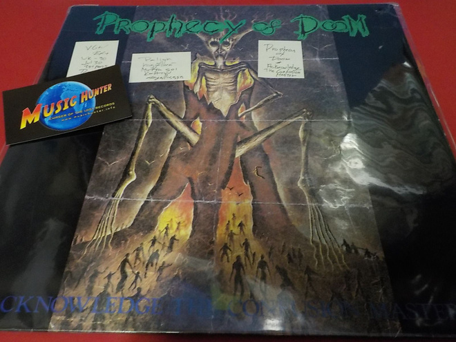 PROPHECY OF DOOM - ACKNOWLEDGE THE CONDUSION MASTER LP