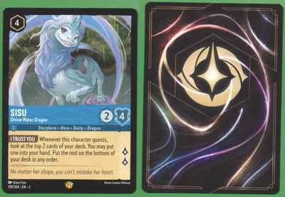 Lorcana Sisu - Divine Water Dragon (V.1)