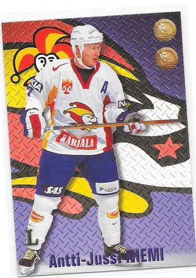 1998-99 CardSet #100 Antti-Jussi Niemi Jokerit