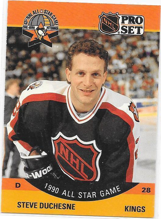 1990-91 ProSet #350 Steve Duchesne Los Angeles Kings