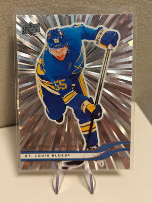 2025-26 Upper Deck Series 2- Colton Parayko outburst