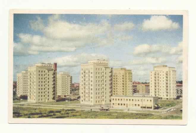 TAMPERE - Kalevan tornitaloja - vanha kortti