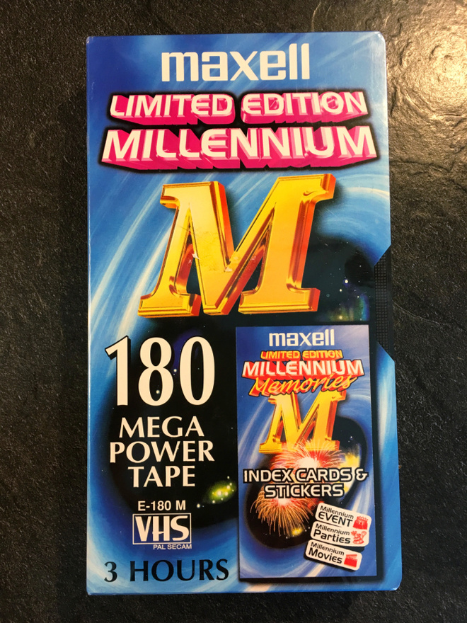 Maxell Limited Edition VHS (uusi, muoveissa)