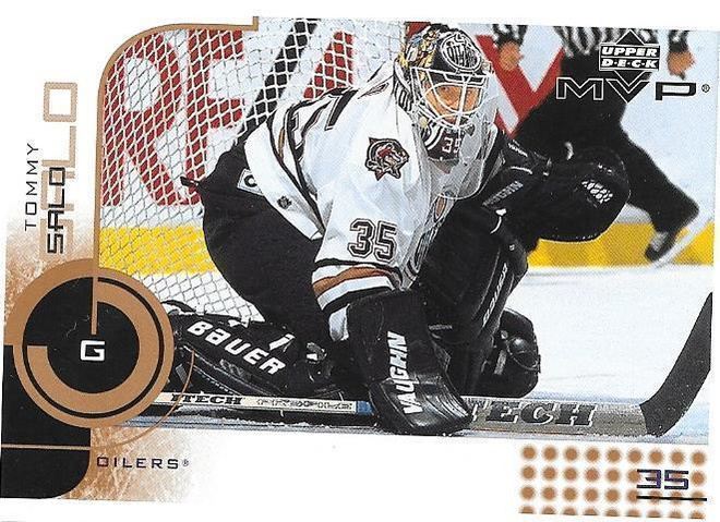 2002-03 Upper Deck MVP #73 Tommy Salo Edmonton Oilers MV