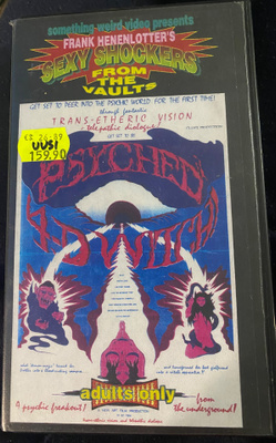 Psyched By The 4-D Witch - Something Weird VHS