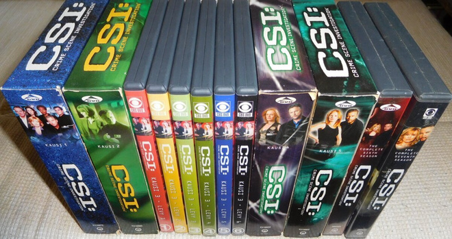 CSI kausi 1-7 [42x DVD]