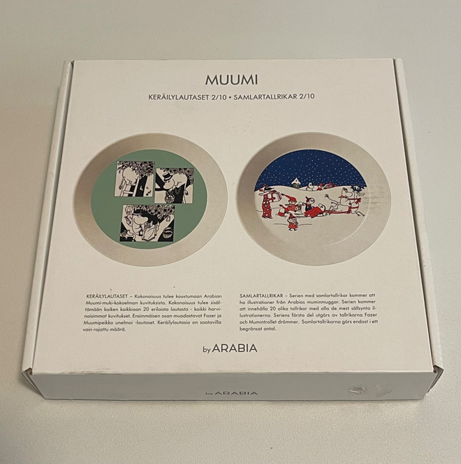 Muumi keräilylautaset 2/10, Arabia