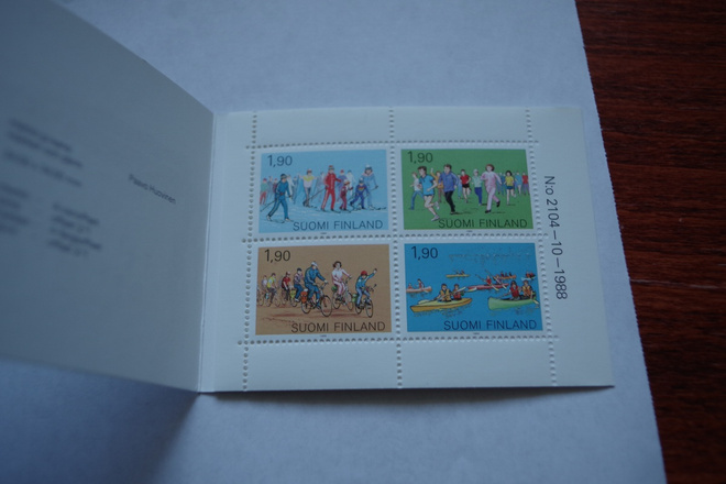 Postituore Joukkoliikunta-vihko 1989 V13**