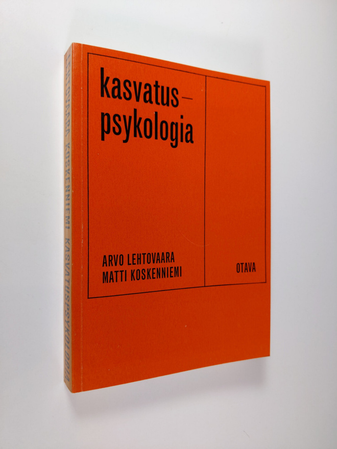 Arvo Lehtovaara : Kasvatuspsykologia