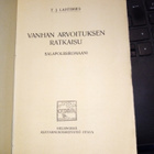 T. J. LAHTIMIES : VANHAN ARVOITUKSEN RATKAISU ( SIS POSTIKU - pikkukuva 4