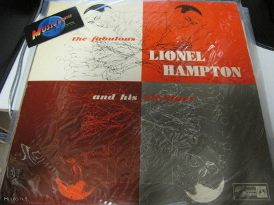 FABULOUS LIONEL HAMPTON AND HIS ALLSTARS LP M-/EX+