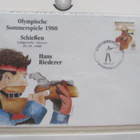 Soul 1988 ammunnan olympiavoittaja Hans Riederer kuorella+te - pikkukuva 1