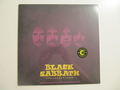 Black Sabbath The Sunday Show Värivinyyli LP