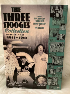 THE THREE STOOGES COLLECTION VOLUME EIGHT 1955 - 1959
