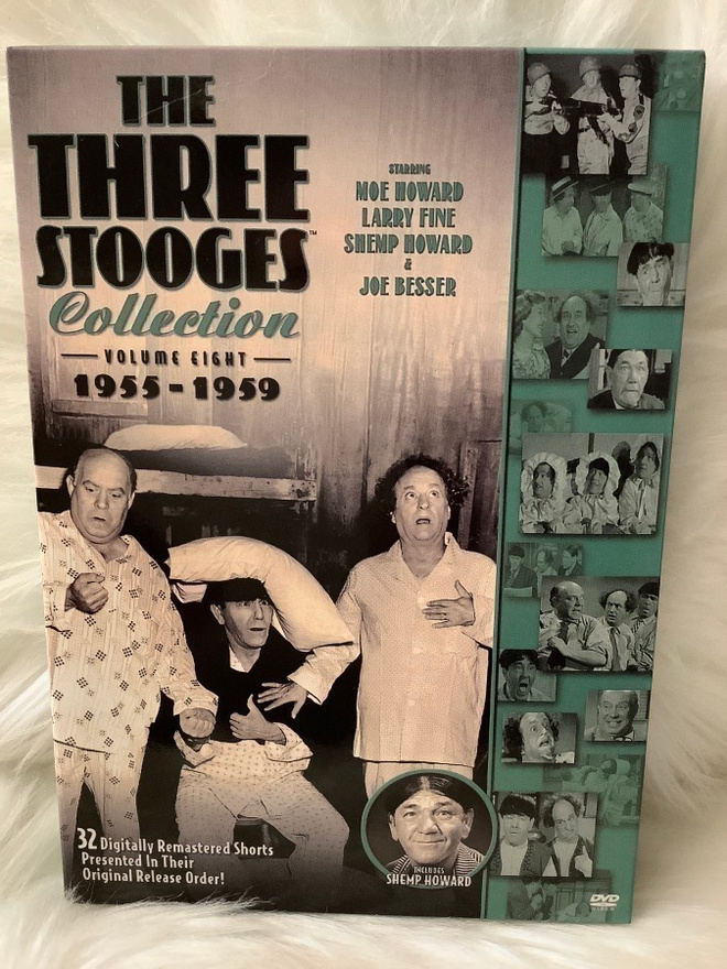 THE THREE STOOGES COLLECTION VOLUME EIGHT 1955 - 1959