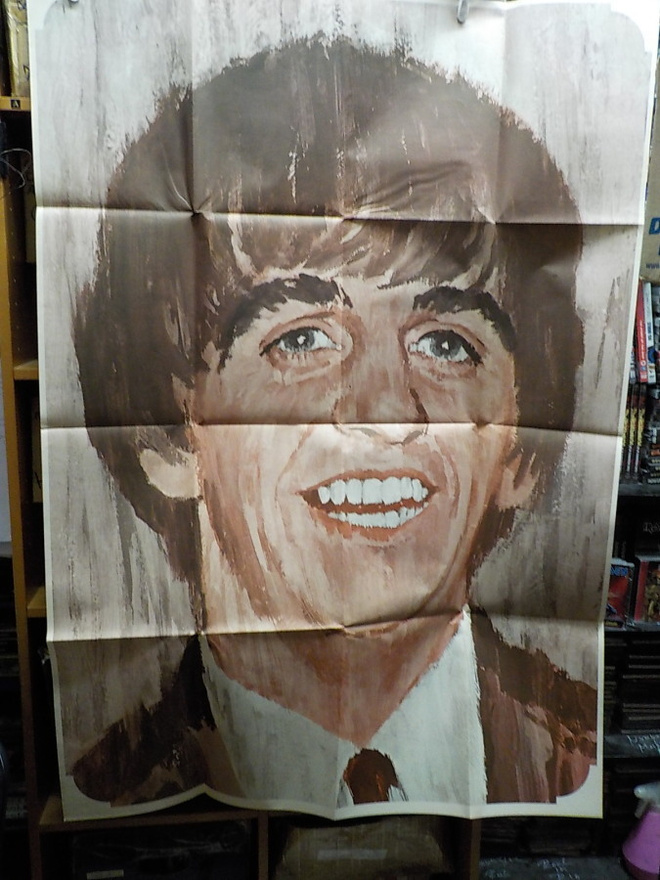 RINGO STARR (THE BEATLES) 60-LUVUN SUOSIKKI MEGAJULISTE