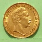 Saksa, 20 Mark 1909, aika hyvä kunto. - pikkukuva 1