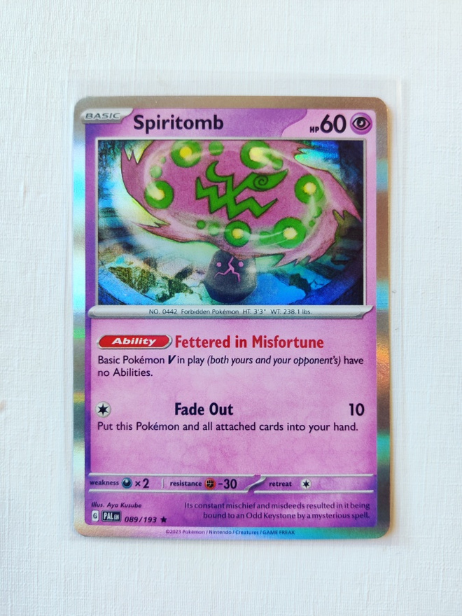 Spiritomb Holo Rare
