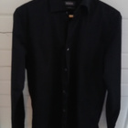 Dressman Musta Premium Stretch -paita slim fit M - pikkukuva 2
