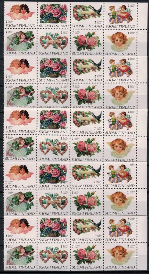 1997 Ystävyydellä 5 vihkolehtiä postituoreina 40 ikimerkkiä.