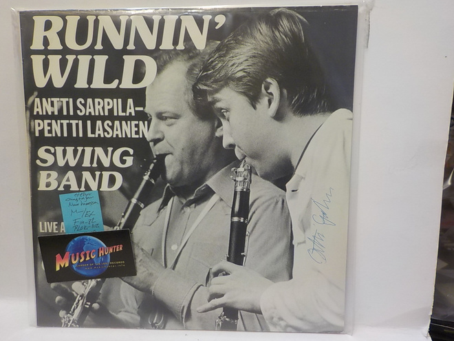 ANTTI SARPILA - RUNNIN' WILD LIVE AT GROOVY M-/EX- FIN 82 LP