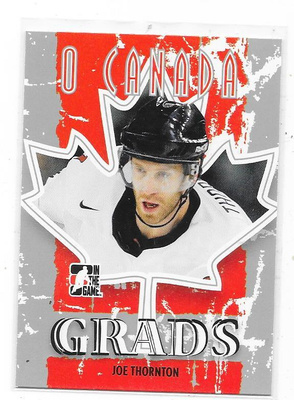 2007 ITG O`Canada #76 Joe Thornton , Canada