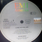 PETER WOLF :: COME AS YOU ARE :: VINYYLI  LP  1987 - pikkukuva 3