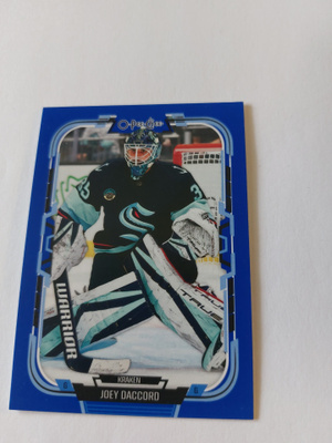 2025-26 O-Pee-Chee Blue #239 Joey Daccord