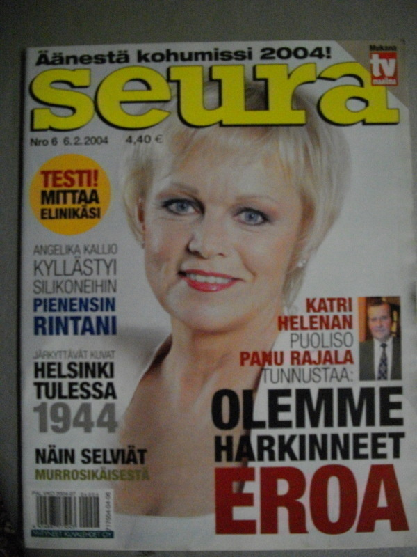 Seura lehti Nro 6/2004. (14.3)