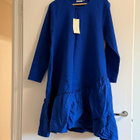 Laadukas sähkönsininen Masai mekko, koko L (reilu koko) - pikkukuva 1
