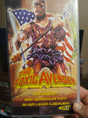 Toxic avenger vhs