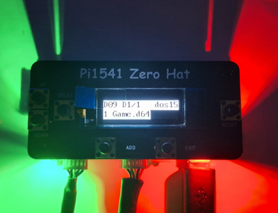 Pi1541 Zero Hat levykeasemaemulaattori adapteri