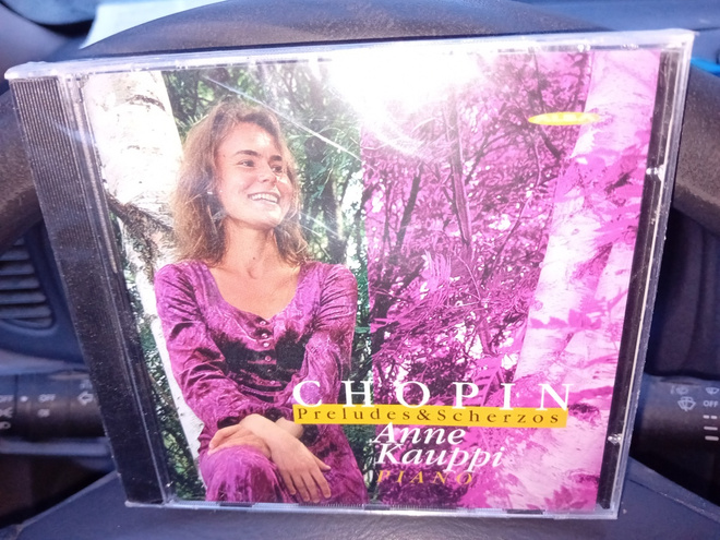 CD Anne Kauppi : Chopin Preludes & Scherzos ( UUSI  )