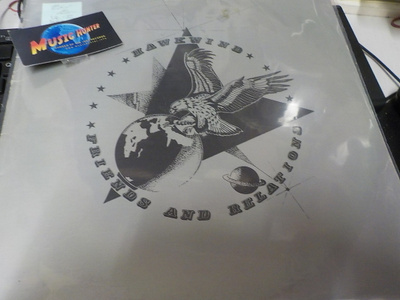HAWKWIND FRIENDS AND RELATIONS 1ST UK - 82 PRESS LP EX-/EX