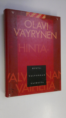 Olavi Väyrynen : Hintavalvonnan vaiheita
