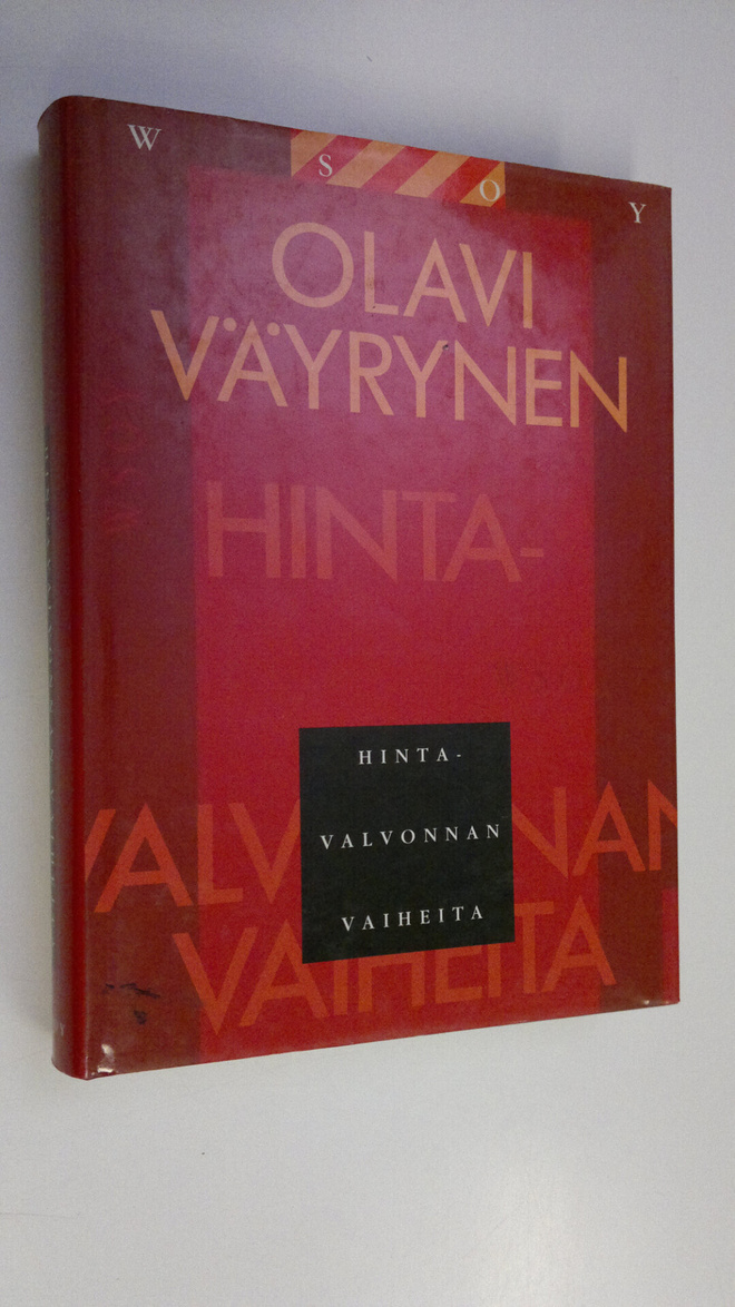 Olavi Väyrynen : Hintavalvonnan vaiheita