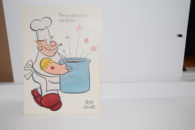 postikortti (A) mort walker masi
