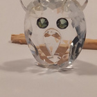 Kristalli hiottu miniatyyri . Pöllö - pikkukuva 1