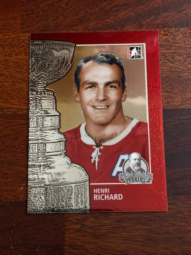 2013-14 ITG Lord Stanley's Mug #78 Henri Richard