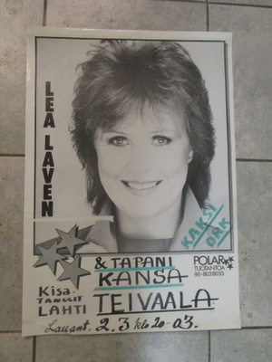 LEA LAVEN - vanha orig keikkajuliste
