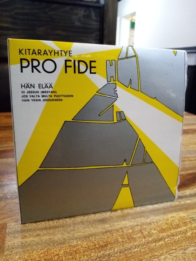 7" EP Kitarayhtye Pro Fide :  Hän elää ( SIS POSTIKULU)
